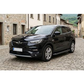 Bočné nášľapy Allmond Black (2 ks, hliník) Opel Grandland X 2017– fotografia 1