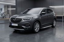 Opel Grandland X 2017– Bočné nášľapy Line (2 ks, hliník) fotografia 1