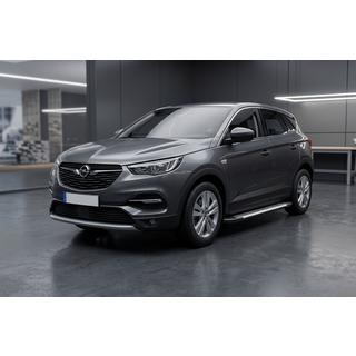 Bočné nášľapy Line (2 ks, hliník) Opel Grandland X 2017– fotografia 1