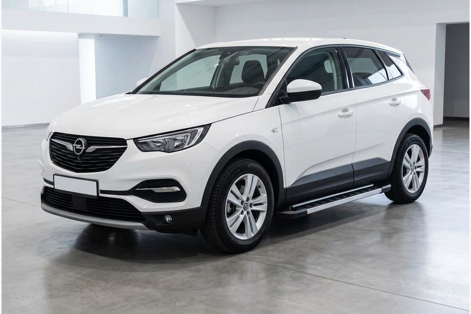 Opel Grandland X 2017– Bočné nášľapy RedLine V1 (2 ks, hliník) Fotografia 1
