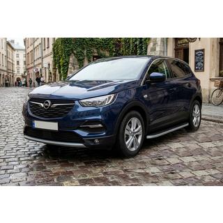 Bočné nášľapy Tayga Grey (2 ks, hliník) Opel Grandland X 2017– fotografia 1