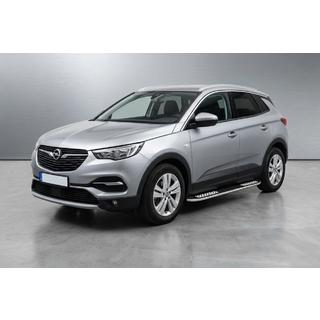 Bočné prahy Tayga V2 (2 ks, hliník) Opel Grandland X 2017– fotografia 1