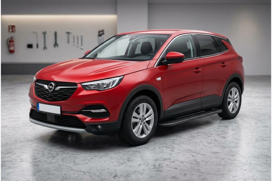 Opel Grandland X 2017– Bočné nášľapy Bosphore Black (2 ks, hliník) Image