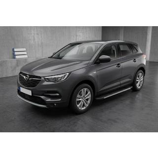 Bočné nášľapy Bosphore Grey (2 ks, hliník) Opel Grandland X 2017– fotografia 1