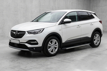 Opel Grandland X 2017– Bočné prahy Maya V1 (2 ks, hliník) fotografia 1