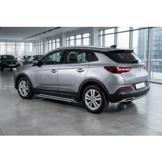 Bočné nášľapy Rainbow (2 ks, hliník) Opel Grandland X 2017– fotografia 1