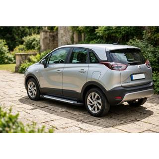 Bočné nášľapy Allmond Grey (2 ks, hliník) Opel Crossland X 2017–2024 fotografia 1