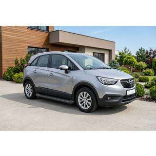 Bočné nášľapy Allmond Black (2 ks, hliník) Opel Crossland X 2017–2024 fotografia 1
