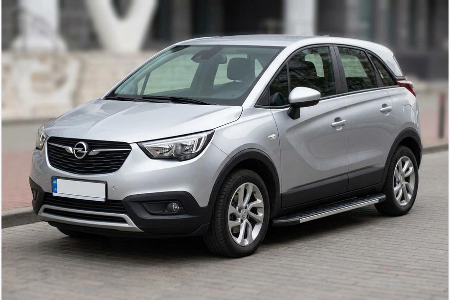 Opel Crossland X 2017–2024 Bočné nášľapy Duru (2 ks, hliník) Image