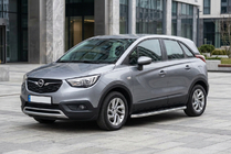 Opel Crossland X 2017–2024 Bočné nášľapy Maydos V1 (2 ks, hliník / nerez) fotografia 1