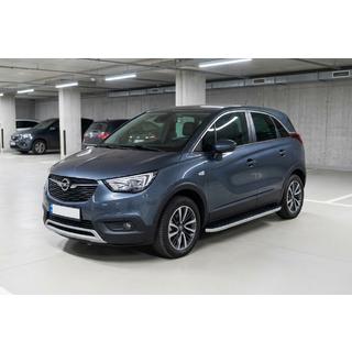 Bočné nášľapy Tayga Grey (2 ks, hliník) Opel Crossland X 2017–2024 fotografia 1