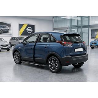 Bočné nášľapy RedLine Black (2 ks, hliník) Opel Crossland X 2017–2024 fotografia 1