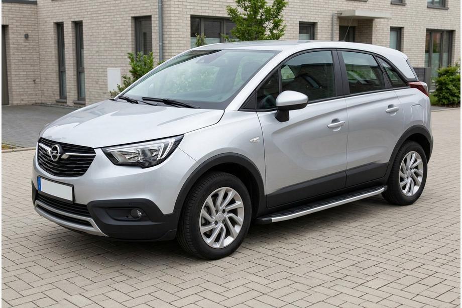 Opel Crossland X 2017–2024 Bočné prahy Fullmond (2 ks, hliník) Image
