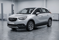 Opel Crossland X 2017–2024 Bočné prahy Maya V1 (2 ks, hliník) fotografia 1
