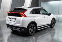 Mitsubishi Eclipse Cross 2017– Bočné nášľapy Fullmond (2 ks, hliník) fotografia 1