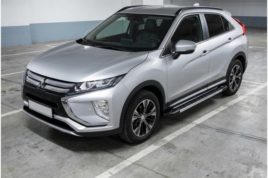 Mitsubishi Eclipse Cross 2017– Bočné nášľapy RedLine V1 (2 ks, hliník) Image