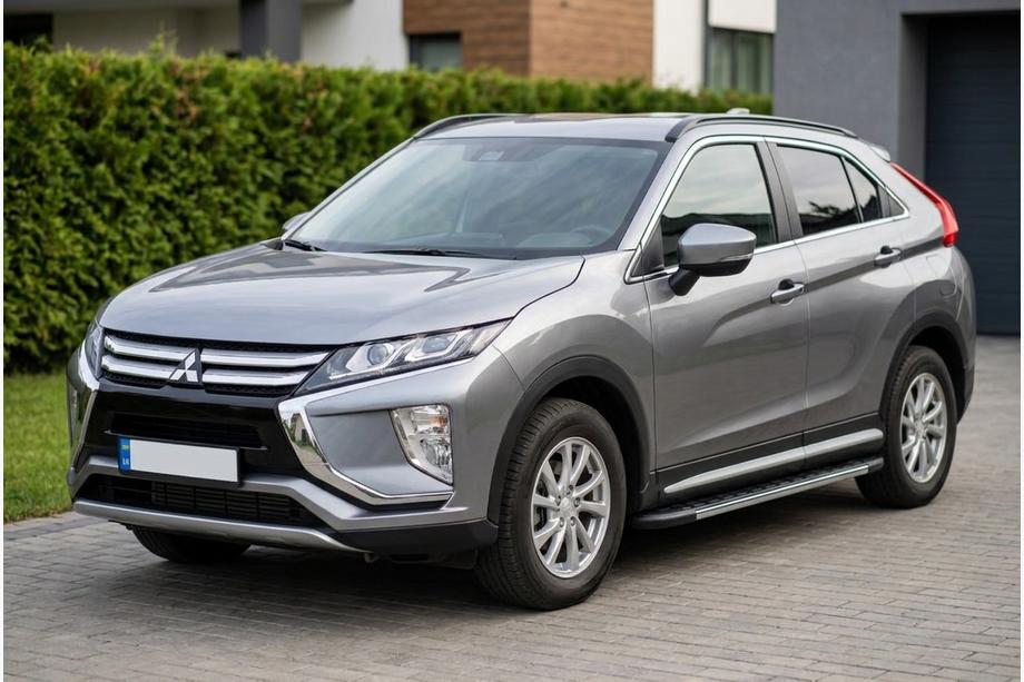Mitsubishi Eclipse Cross 2017– Bočné nášľapy Duru (2 ks, hliník) Image