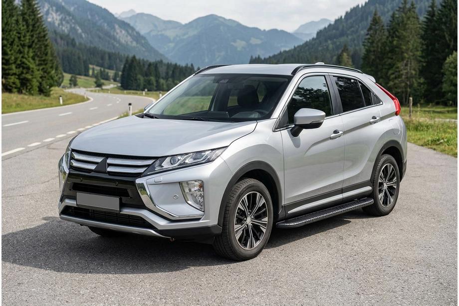 Mitsubishi Eclipse Cross 2017– Bočné nášľapy Bosphorus Black (2 ks, hliník) Image