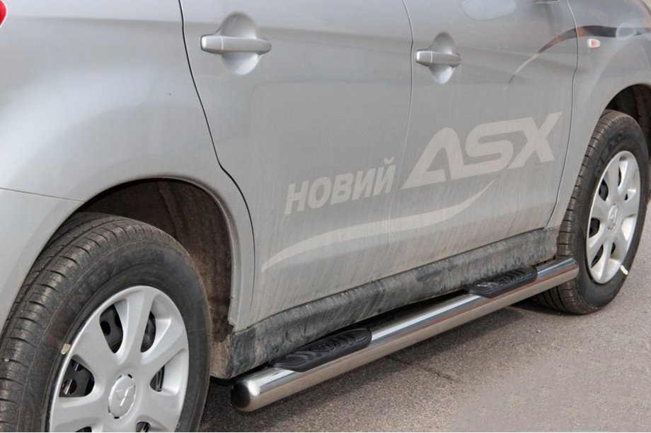 Mitsubishi Eclipse Cross 2017– Bočné prahové rúrky BB002 (2 ks, nerez) Image