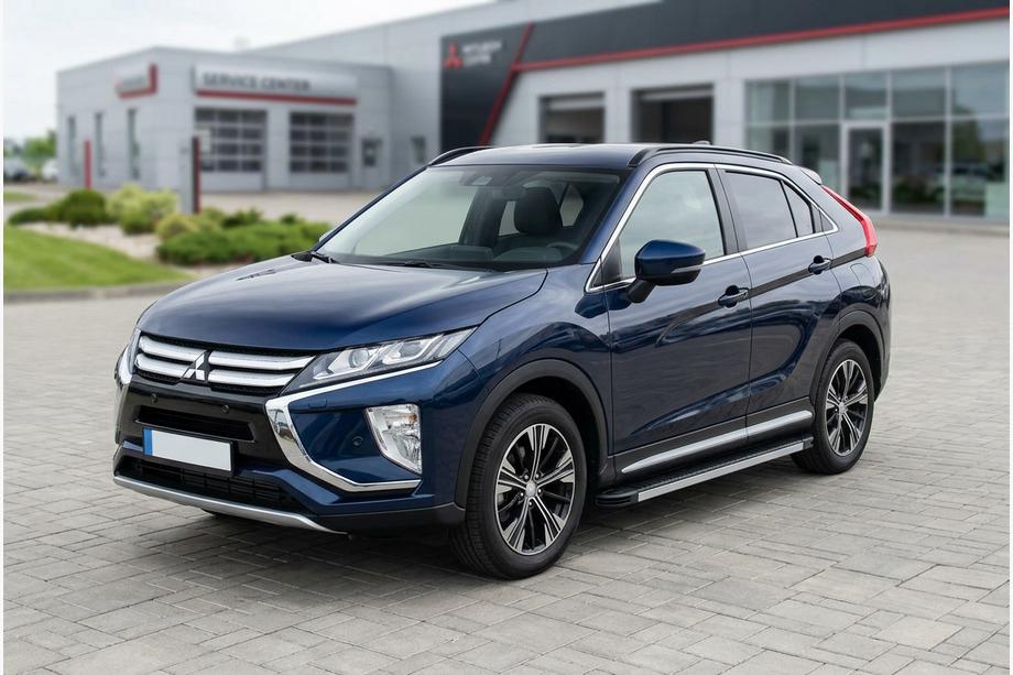 Mitsubishi Eclipse Cross 2017– Bočné prahy Maya V1 (2 ks, hliník) Image