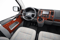 Volkswagen T5 Caravelle 2004–2010 Kryty dverových výplní Hliník fotografia 1