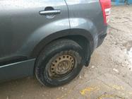 Suzuki Grand Vitara 2005–2017 Nástavce lemov blatníkov (4 ks, čierne) fotografia 2