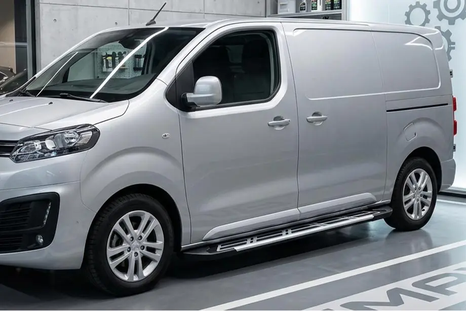 Citroen Jumpy/Dispatch 2017– Bočné prahy Sunrise (2 ks, hliník) Image