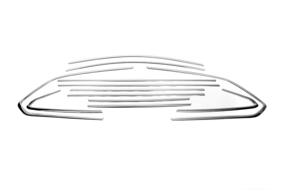 Opel Astra J 2009–2015 Kompletné lemovanie okien (Sport Tourer, 12 ks, nerez) Fotografia 5