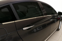 Citroen C-5 2008–2017 Spodné okenné lišty (6 ks, nerez) Carmos - turecká oceľ fotografia 1