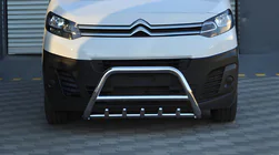 Citroen SpaceTourer 2016– Predný ochranný rám WT003 (nerez) fotografia 3