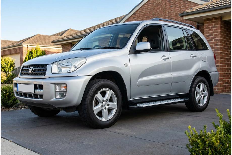 Toyota Rav 4 2001–2005 Bočné prahy Allmond (2 ks, hliník) Image