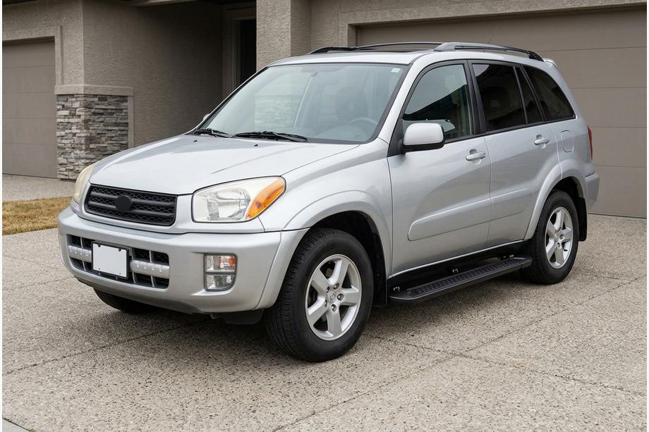 Toyota Rav 4 2001–2005 Bočné nášľapy Allmond Black (2 ks, hliník) Image