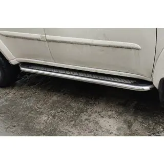 Bočné nášľapy Maydos V2 (2 ks, hliník/nehrdzavejúca oceľ)
