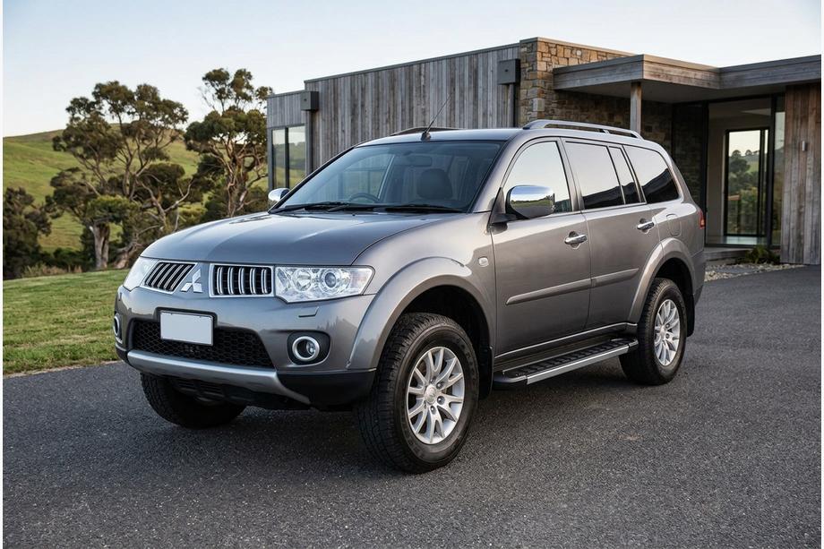 Mitsubishi Pajero Sport 2008–2015 Bočné nášľapy RedLine V1 (2 ks, hliník) Image