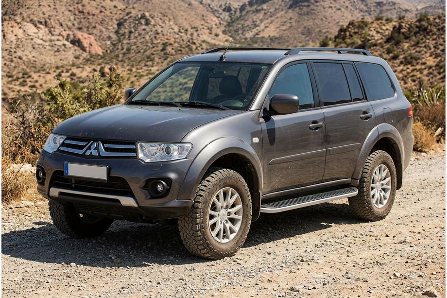 Mitsubishi Pajero Sport 2008–2015 Bočné nášľapy Tayga (2 ks, hliník) Image