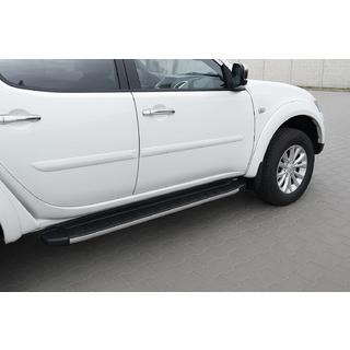 Bočné prahy Fullmond (2 ks, hliník) Mitsubishi Pajero Sport 2008–2015 fotografia 1
