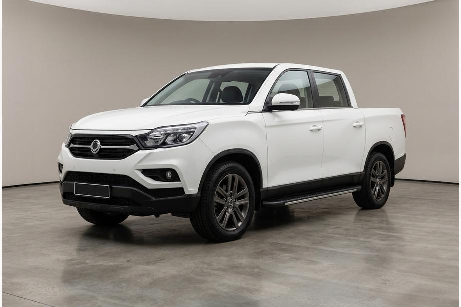 SsangYong Musso II 2018– Bočné prahy Bosphore Grey (2 ks, hliník) Image