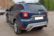 Renault Duster 2018–2024 Zadný ochranný oblúk AK007 (nerez) fotografia 3