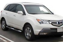Acura MDX 2007–2013 Bočné rúry (2 ks, nerez) fotografia 1