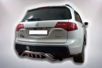 Acura MDX 2007–2013 Zadný ochranný oblúk B1-47 (nerez) fotografia 4