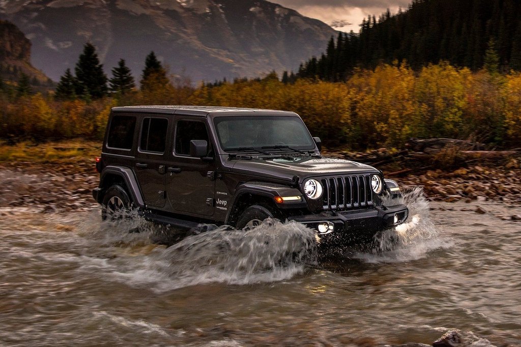 Päťdverový Jeep Wrangler štvrtej generácie