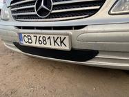 Mercedes Vito W639 2004–2014 Zimná clona na nárazník (2004-2010) fotografia 3