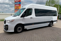 Mercedes Sprinter W907/W910 2018– Bočné nášľapy Maya V2 (2 ks, hliník) fotografia 1