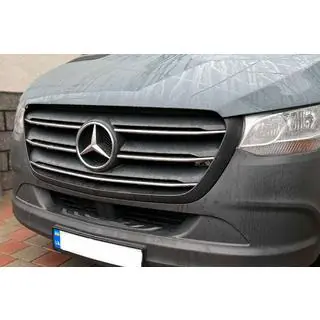 Lišty na mriežku (5 ks, nerez)