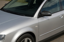 Audi A4 B6 2000–2004 Kryty spätných zrkadiel (2 ks, karbón) fotografia 1