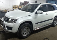 Suzuki Grand Vitara 2005–2017 Premium bočné nášľapy (2 ks, nerez) 60 mm fotografia 3