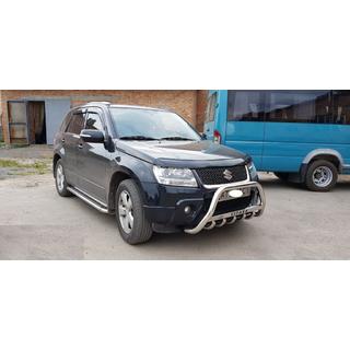 Premium bočné nášľapy (2 ks, nerez) Suzuki Grand Vitara 2005–2017 fotografia 2
