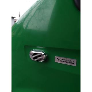Mriežka na bočný opakovač smerovky Oval (2 ks, ABS) Opel Movano 2004–2010 fotografia 1