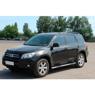 Bočné rúrky pre štandardnú základňu (2 ks, nerez) Toyota Rav 4 2006–2013 fotografia 4