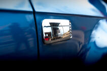Audi A3 2003–2012 Mriežka na bočný smerový opakovač – obdĺžnik (2 ks, ABS) fotografia 3